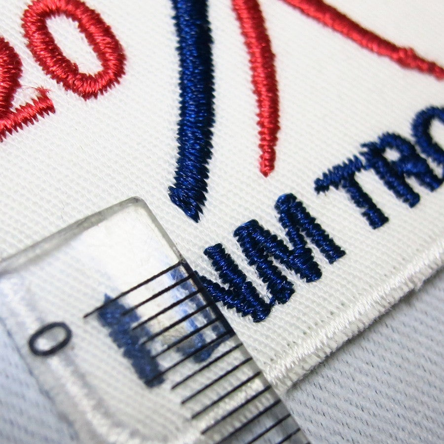 Brodert tøymerke, jakkemerke, supportermerke, logomerke