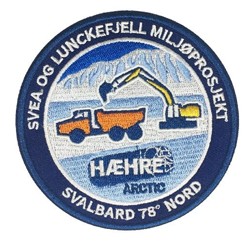 Brodert tøymerke, jakkemerke, supportermerke, logomerke