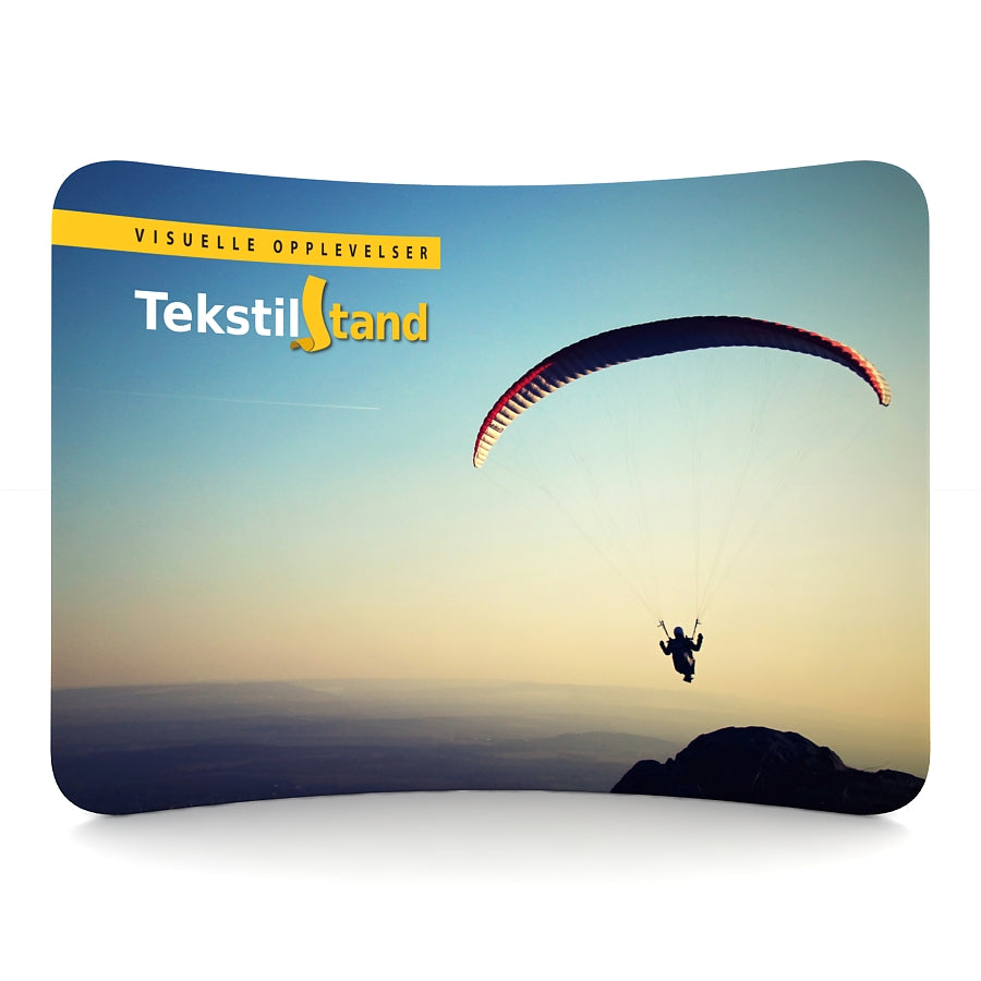 TekstilStand C-buet Tekstil Messevegg (flere størrelser)