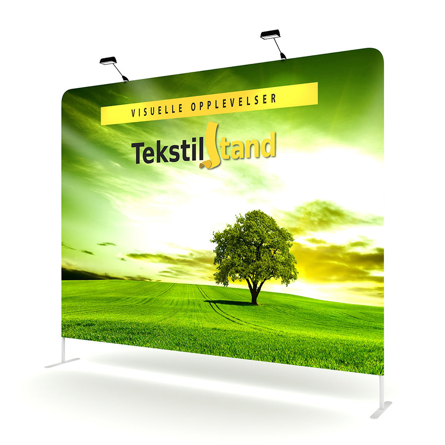 TekstilStand messevegg forlenger (22 cm høyere vegg)