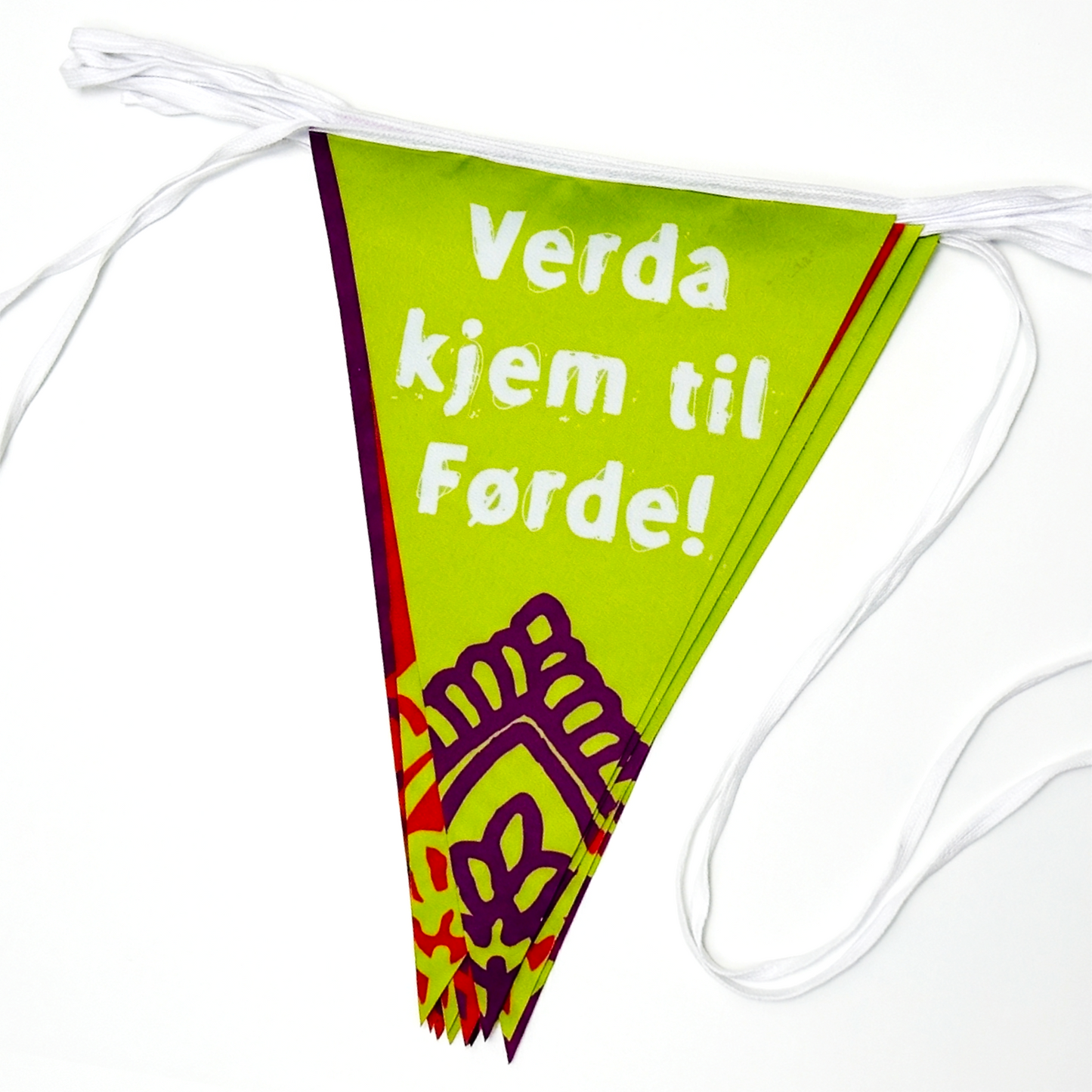 Vimpel-lenker Flaggrekker Girlander med trykk