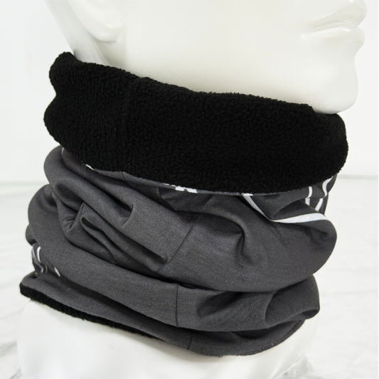 Vinterbuff / hals med fleece og ønsket trykk/logo