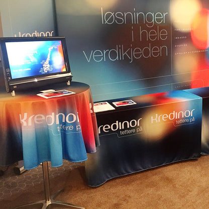 Avlang bordduk med heldekkende trykk 320x180cm