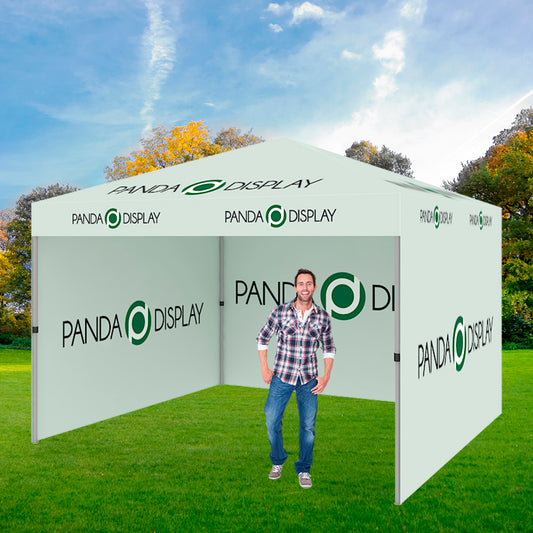 Reklametelt logotelt 4x4 meter størrelse