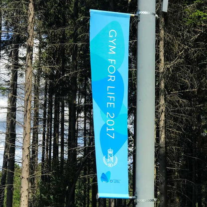 Bannerarm for gatebanner / gateflagg stolpeflagg stolpebanner