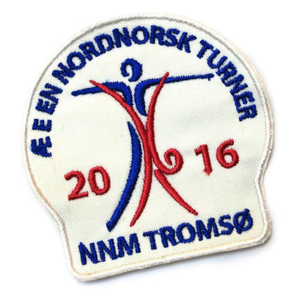 Brodert tøymerke, jakkemerke, supportermerke, logomerke