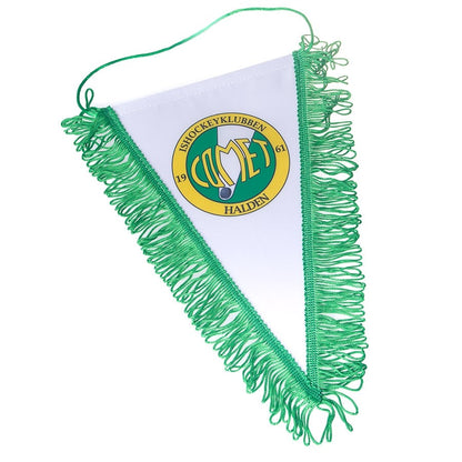 Idrettsvimpel Klubbvimpel med logo 16x25cm