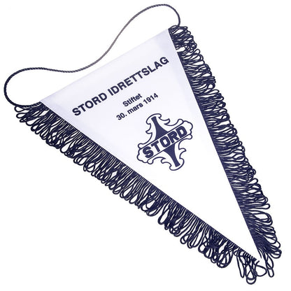 Idrettsvimpel Klubbvimpel med logo 16x25cm