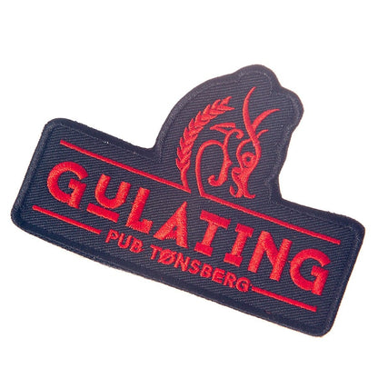 Brodert tøymerke, jakkemerke, supportermerke, logomerke