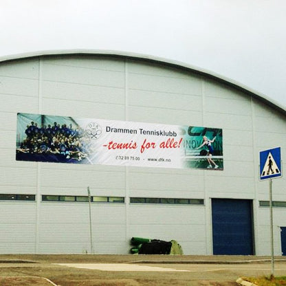 PVC-Banner ekstra kraftig 550 gr/m2. (Pris pr. m2)