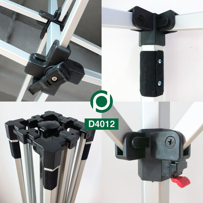 Teklametelt 3X3m Standard / økonomimodell Inkludert taktrykk