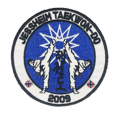 Brodert tøymerke, jakkemerke, supportermerke, logomerke