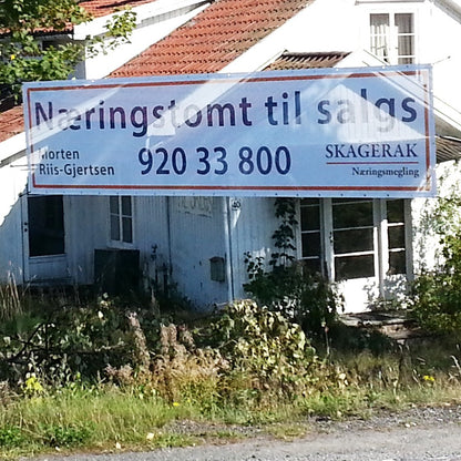 Mesh PVC banner / stillasbanner, pris pr. m2