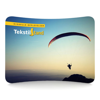 TekstilStand C-buet Tekstil Messevegg (flere størrelser)