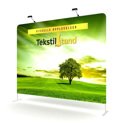 TekstilStand messevegg forlenger (22 cm høyere vegg)